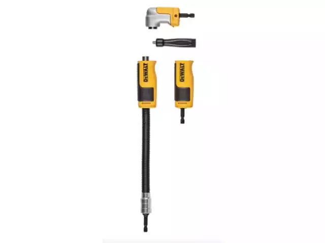 Adaptador Angular DeWalt para Parafusadeira 4 em 1 (Compacto/Flex/90°)