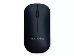 Mouse Multilaser sem Fio USB 2.4Ghz 1200Dpi Power Save Box Preto MO307