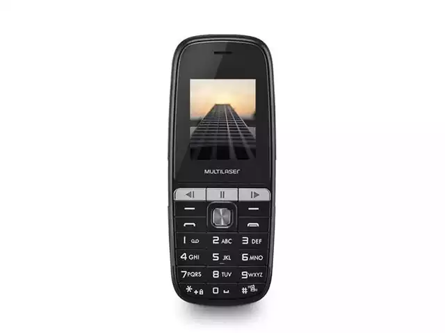 Celular Up Play Multilaser com Câmera Dual Chip MP3 Preto P9076
