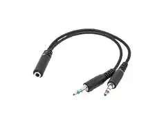 Cabo Adaptador P3-P2 Multilaser Preto WI410 - 0