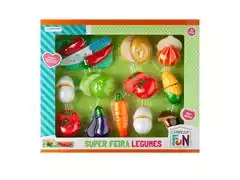 Brinquedo Super Feira Legumes Creative Fun Multikids BR1110 - 0
