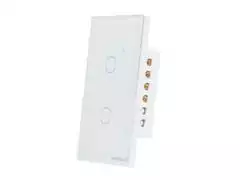 Interruptor Smart Wi-Fi Touch 2 Tecla Intelbras EWS 1002 Branco - 1