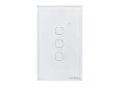 Interruptor Smart Wi-Fi Touch 3 Tecla Intelbras EWS 1003 Branco - 1