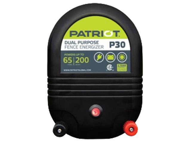 Energizador Patriot 110V cerco eléctrico 30km LED indicador