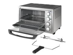 Horno Tostador Black+Decker 1500 W 9 Reb 4 en 1 Accesorios  Inoxidable - 1