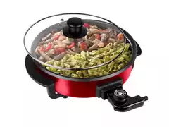Panela Elétrica Multifuncional Cadence Rouge Vermelha 1250W - 2