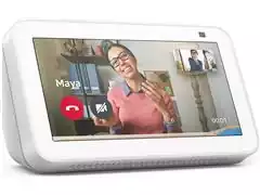 Novo Echo Show 5 2ª Geração Smart Display 5" C/Alexa Câmera 2MP Branco - 0