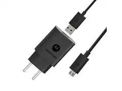 Carregador de Parede Motorola Turbo Power 10W com Cabo Micro USB Preto - 2