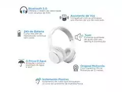 Headphone Bluetooth Dobrável Motorola XT220 Branco - 4