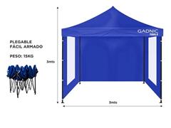 Gazebo Plegable 3x3 GADNIC - 5