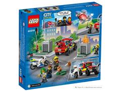 Rescate De Bomberos Y Persecución Policial Lego - 2