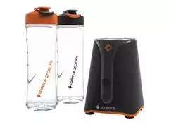 Blender Cadence Zoop Contrast BLD701 com 2 Jarras Preto/Laranja - 1