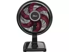 Ventilador Oster Power Fresh OVTR481 6 Pás 2 em 1 Preto/Vermelho - 1